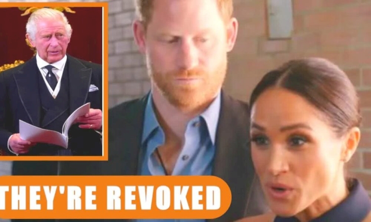 King Charles III Takes Bold Step: Duke and Duchess of Sussex Stripped of Titles