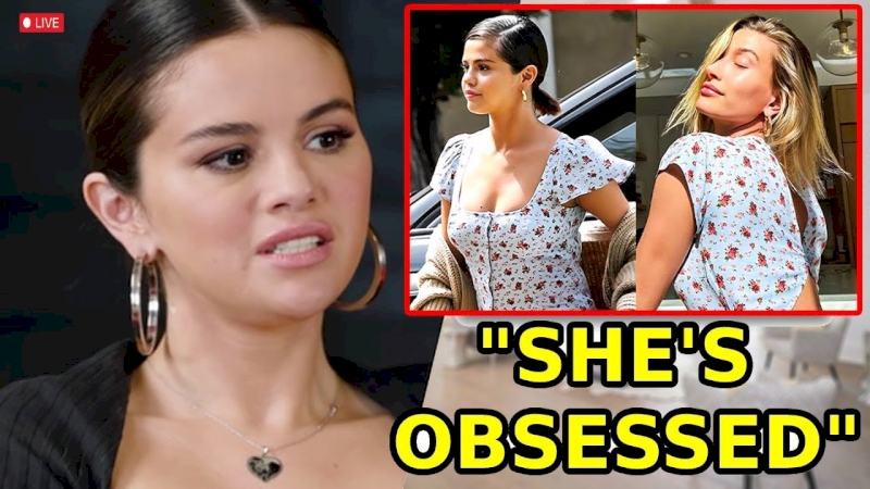 SCARY Proof Hailey Bieber Wannabe Selena Gomez!!
